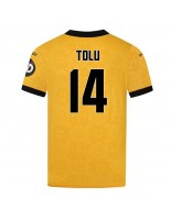 Wolves Tolu Arokodare #14 Domácí Dres 2025-26 Krátký Rukáv